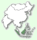 Борнейський димчастий леопард - мапа поширення